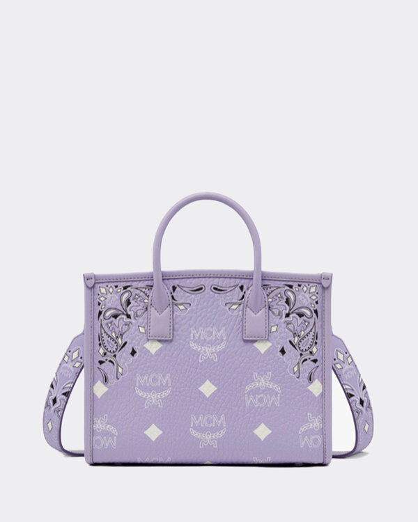 München Tote in Bandana Bag Purple