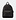 Stark Backpack in Maxi Monogram Leather Schwarz
