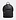 Deerskin Hoodie Backpack Black