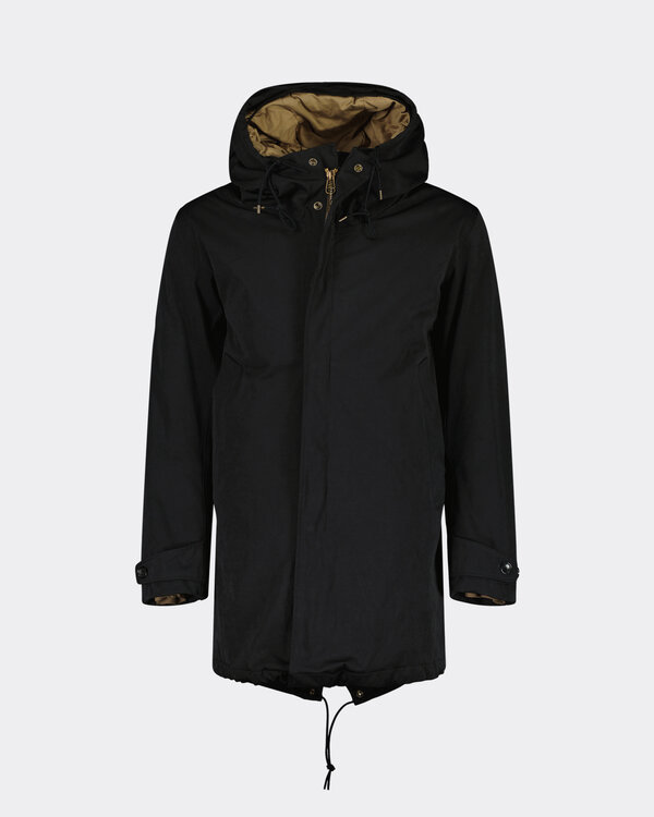 Core Down Parka Schwarz