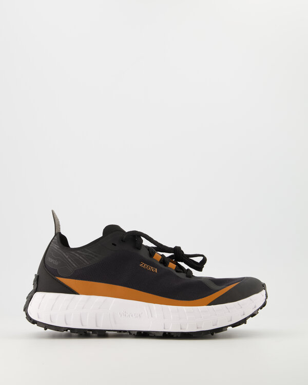 Zegna Shoes Sneaker Runner Brown Shoes Sneaker Runner Brown