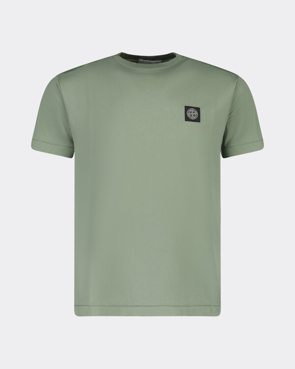 24113 Basic T-shirt Sage