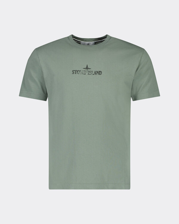 2NS81 Print T-Shirt Sage