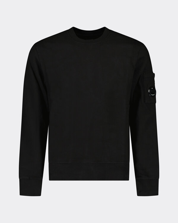 Crewneck Goggle Logo Sweater Schwarz