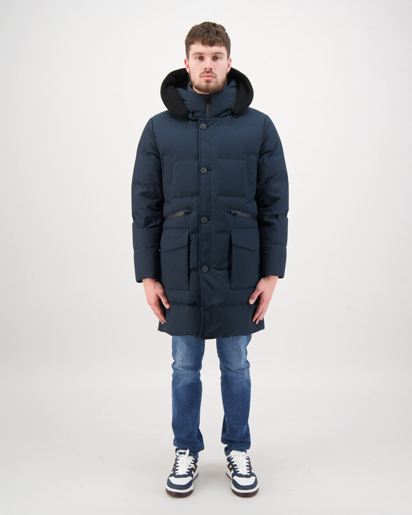 Seam Sealed Parka Blau