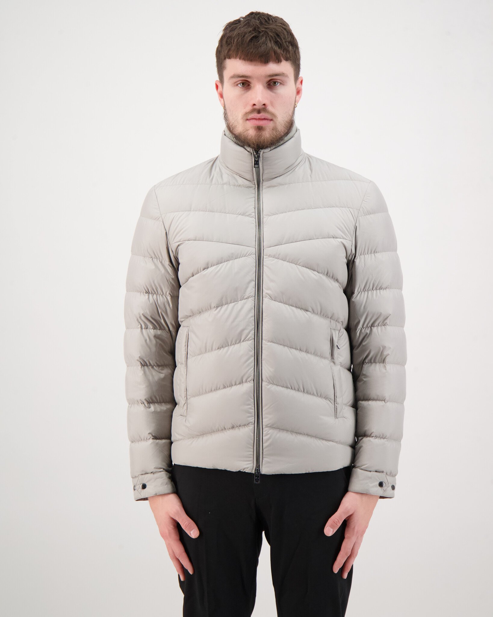 Woolrich Sundance Track Jacket Grey - Beachim