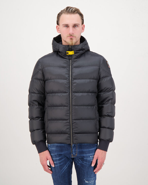 Pharrell Hooded Down Bomber Black