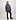 43728 Seamless Tunnel Nylon Down-TC Jacket Dark Gray