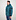 40723 Garment Dyed Crinkle Reps Down jacket Petrolium