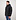 40723 Garment Dyed Crinkle Reps Down jacket Schwarz