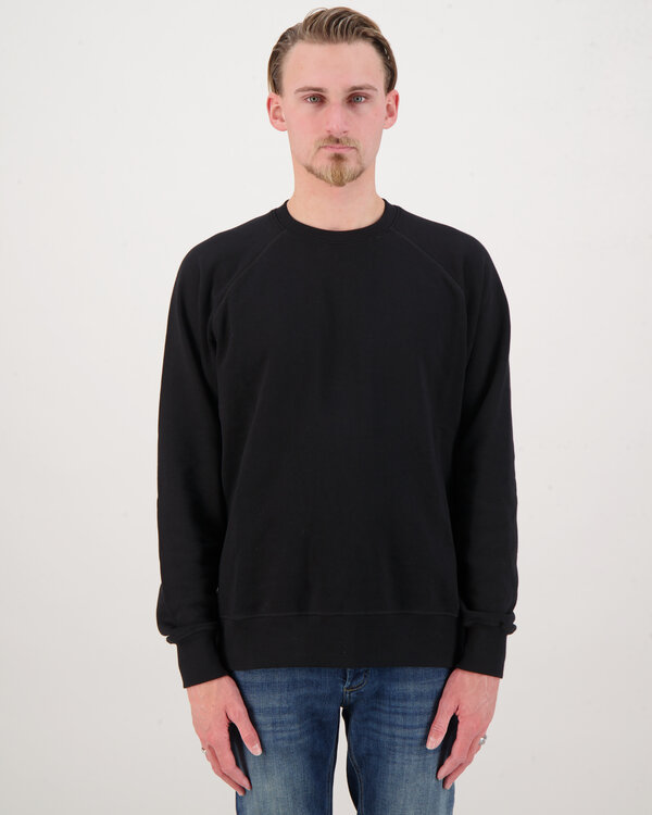 Huron Crewneck Sweater BLACK LABEL Black