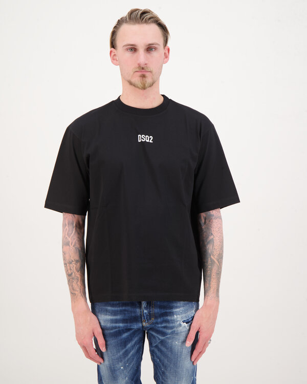 DSQ2 Mid Logo T-Shirt Black