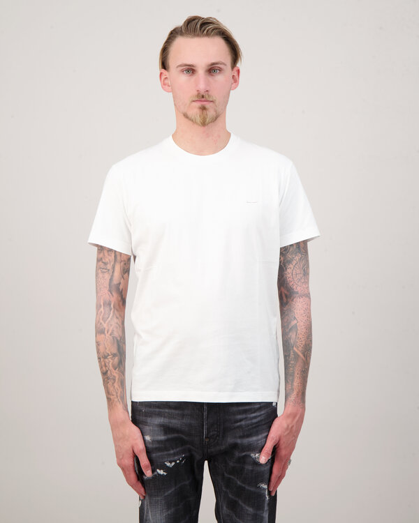 Metallic Logo T-Shirt White