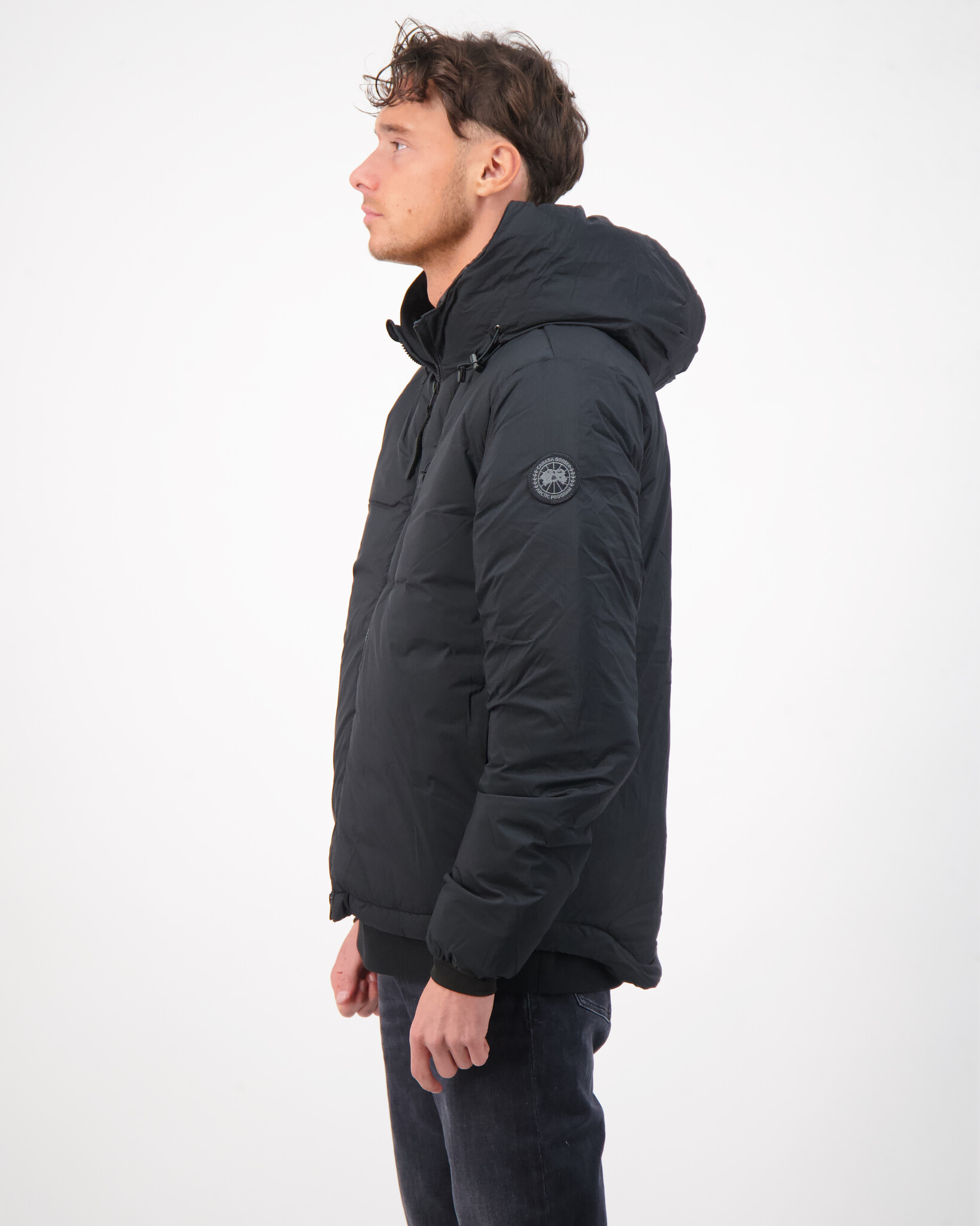Canada goose black lodge hotsell hoody