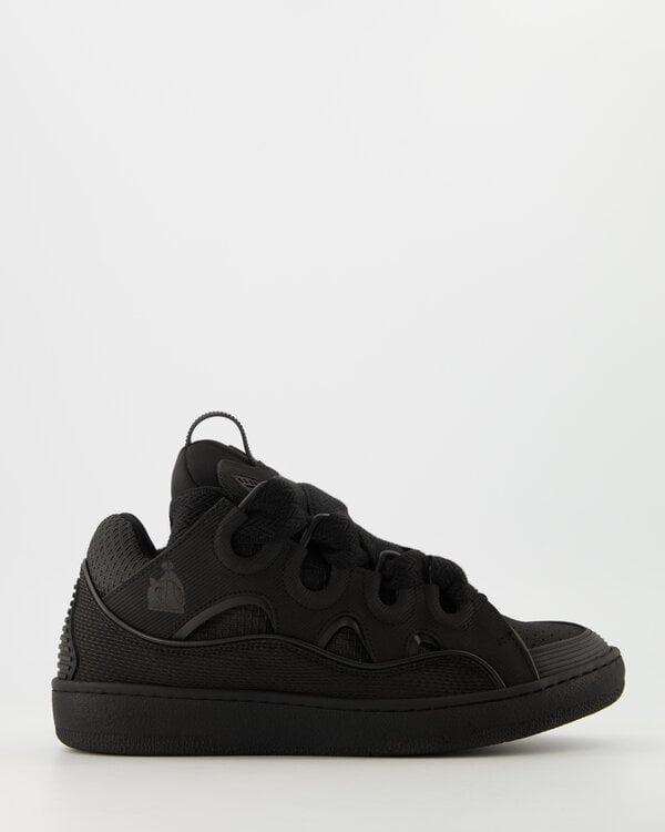 Curb Sneaker Textured Black