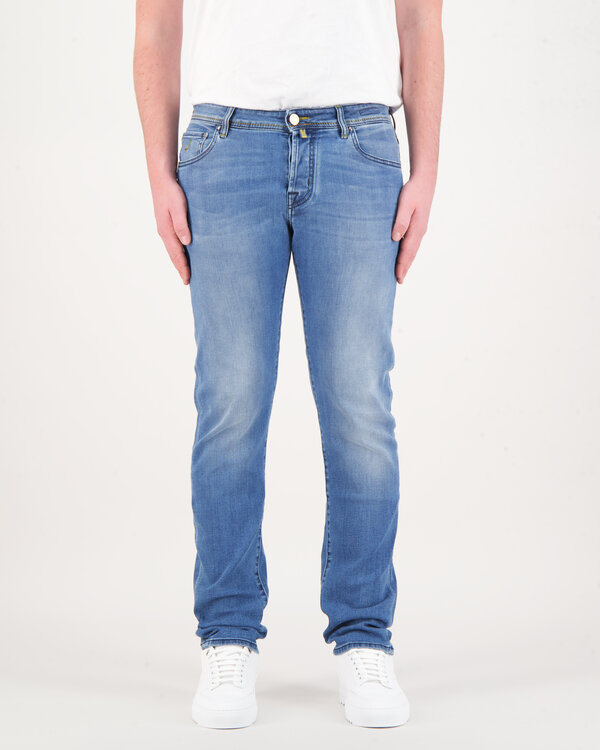 Nick Slim Trousers Denim Jeans Blau