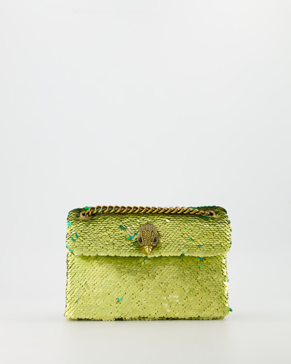 Sequins Mini Bag Green