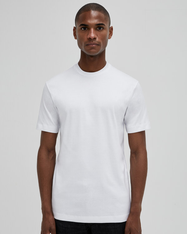 Interlock Supima T-Shirt Weiss