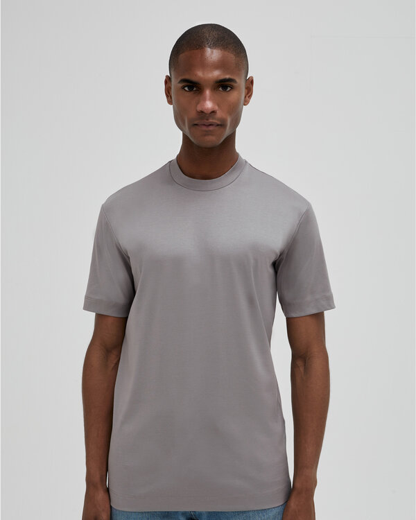 Interlock Supima T-Shirt Grijs