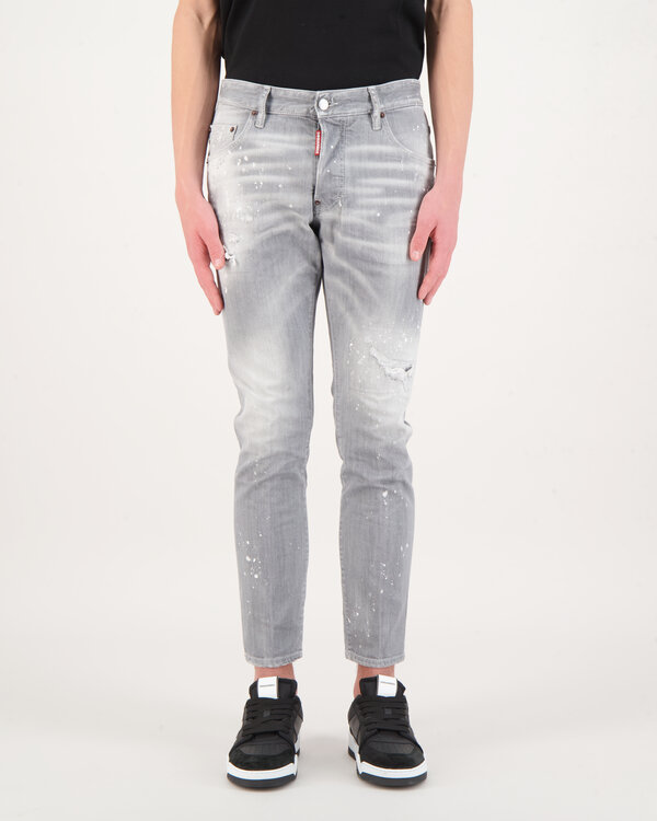 Skater 5 Pocket Jeans Grau