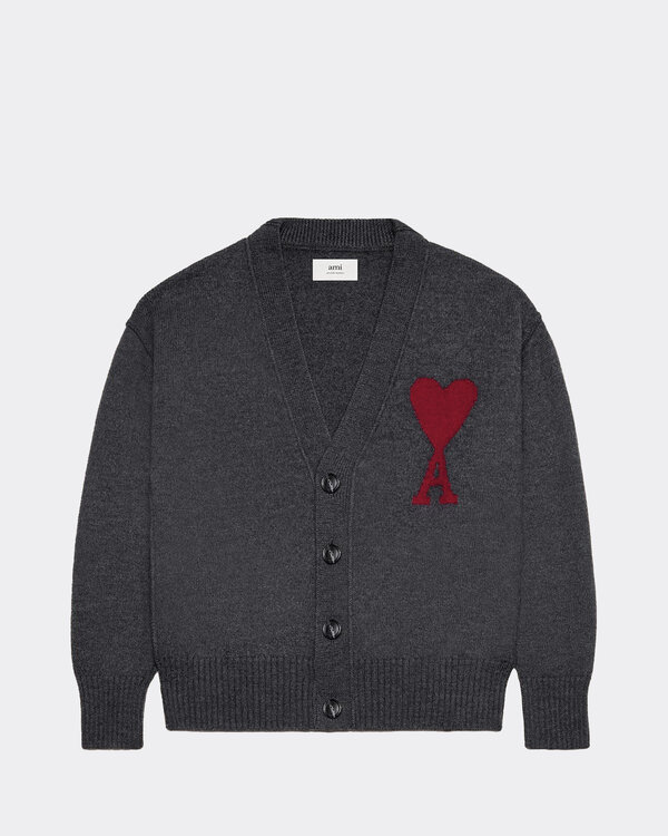 Red ADC Cardigan Grau