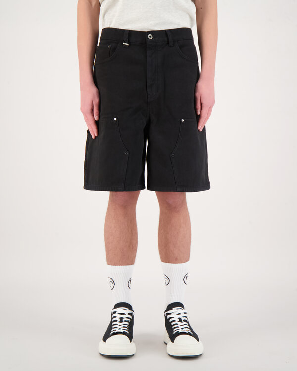 Carpenter Short Jeans Black