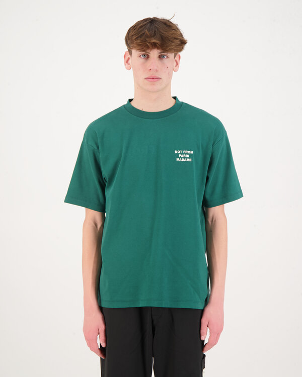 Le T-shirt Slogan Forest Green