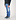 642 5 Pockets Jeans Blauw