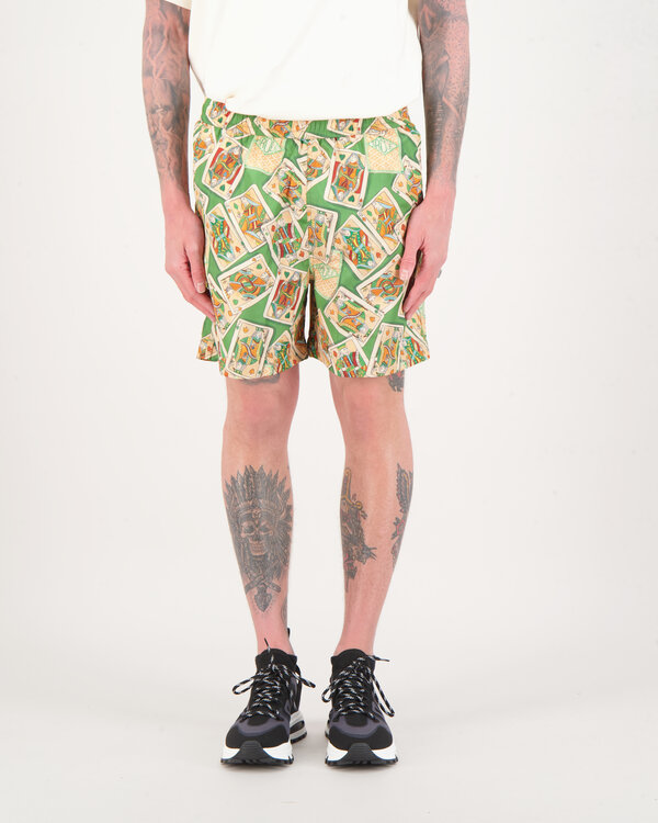 Le short Plage Jeu De Cartes Groen