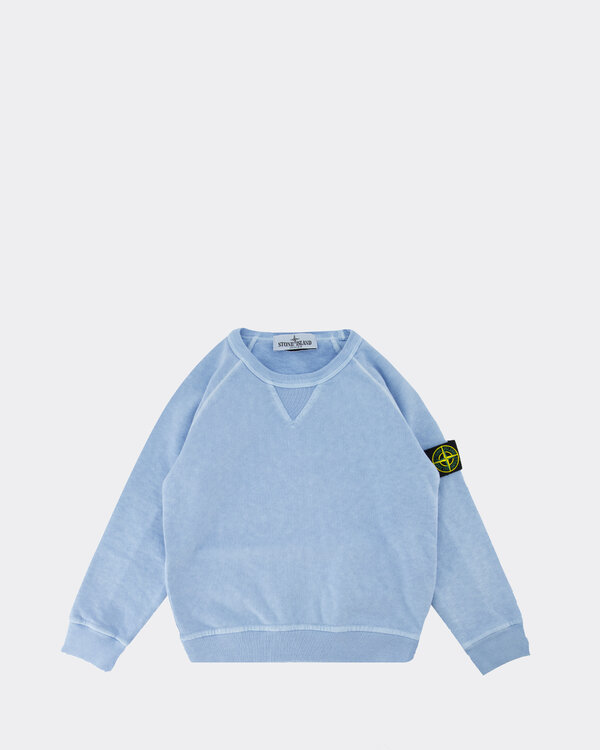 60160 Washed Sweater Blau