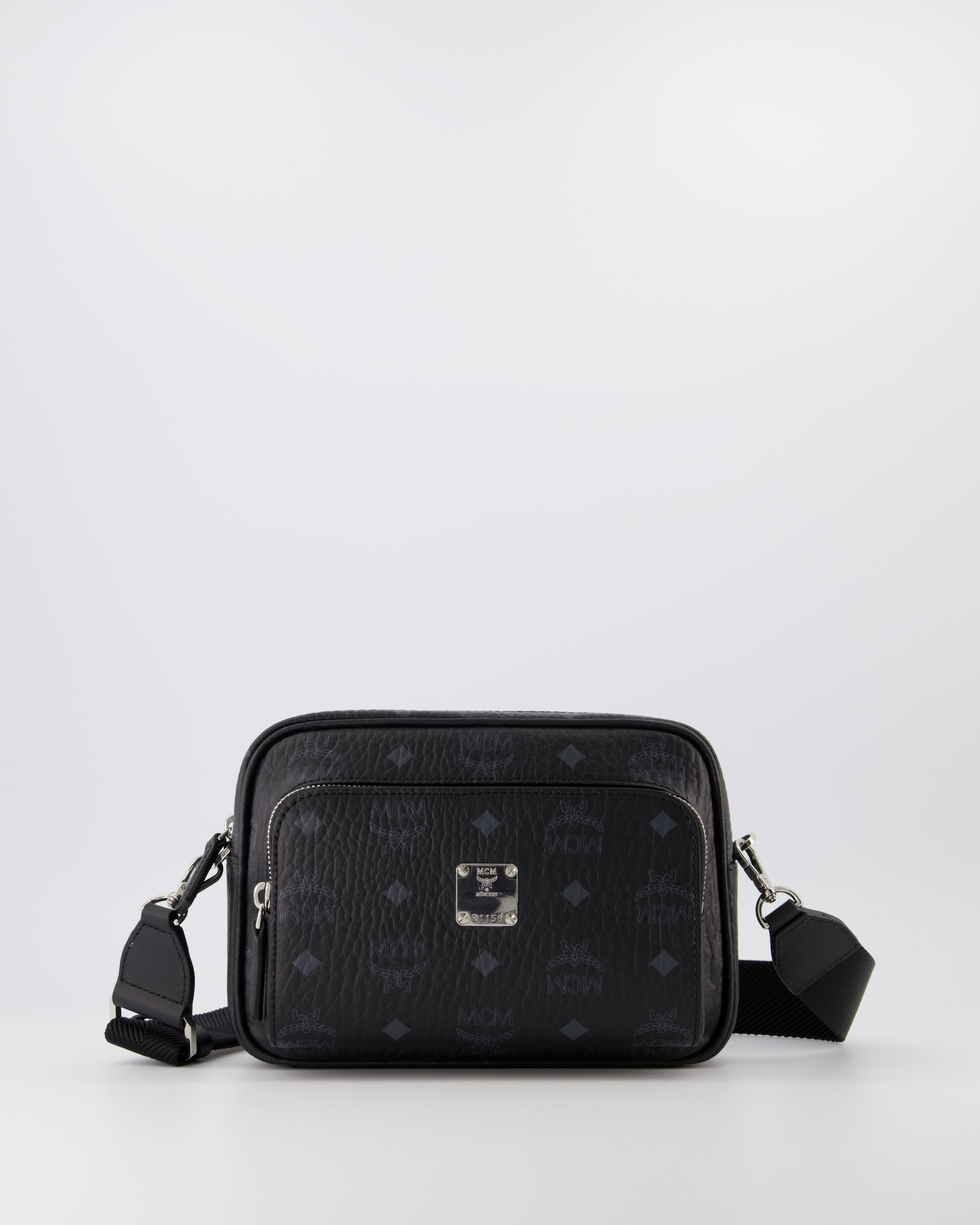 MCM Worldwide Aren Crossbody Black Beachim