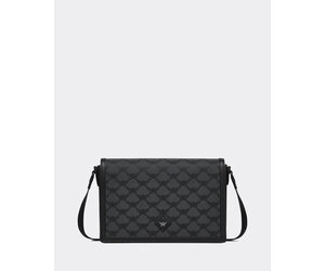 MCM Worldwide Himmel Messenger Bag Dark Grey Beachim