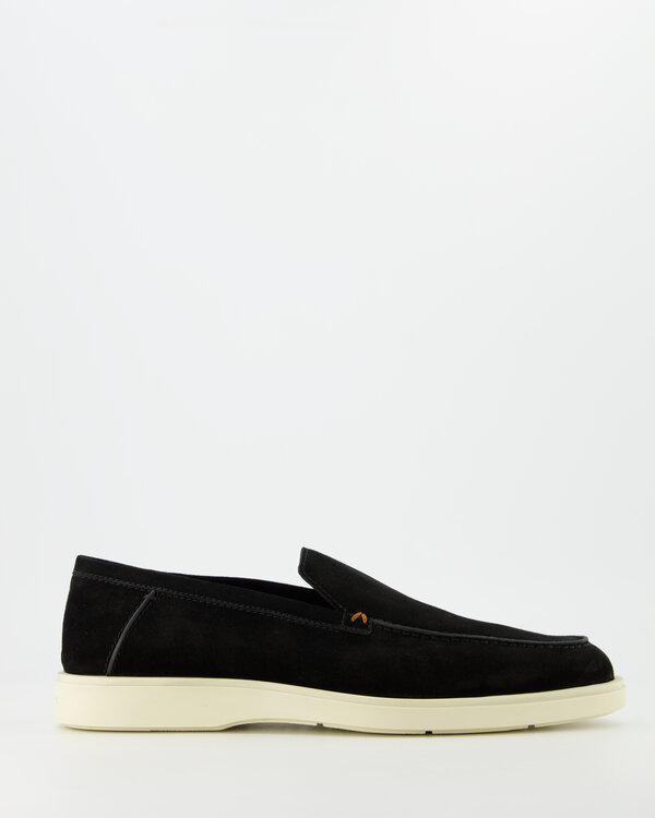 Botanist Suede Loafers Zwart