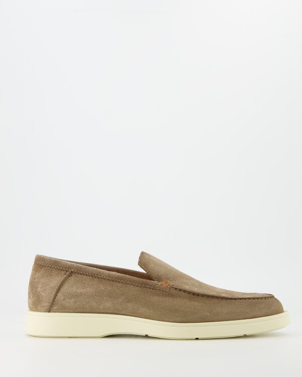 Botanist Suede Loafers Bruin