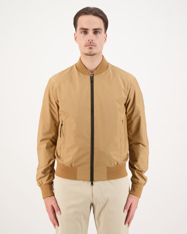 Textile Bomber Beige