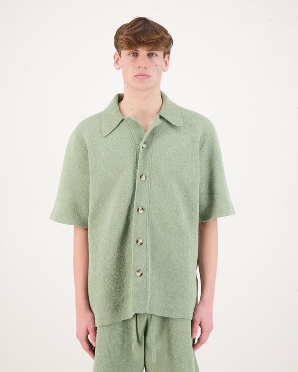 Ziko Knit Shirt Sage