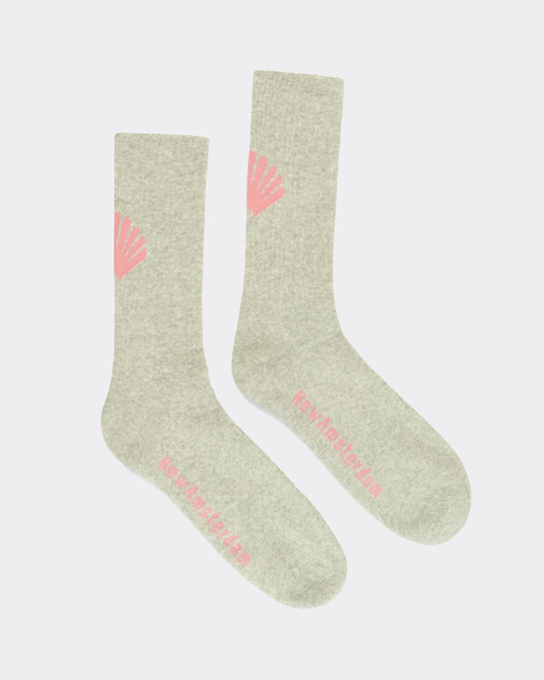 Logo Socks Grau