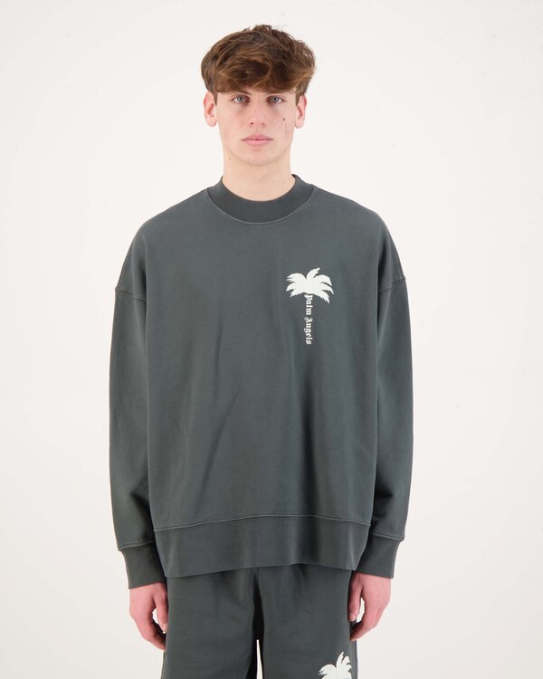 The Palm GD Sweater Donker Grijs