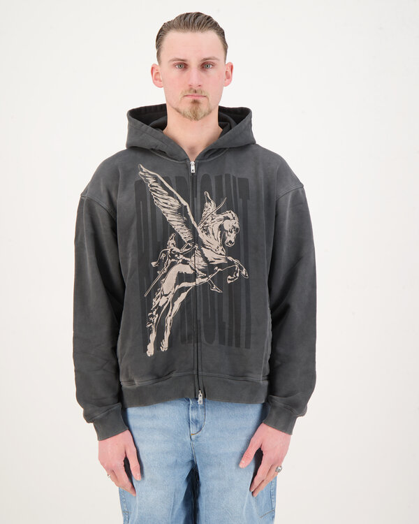 Spirits Mascot Zip Hoodie Zwart