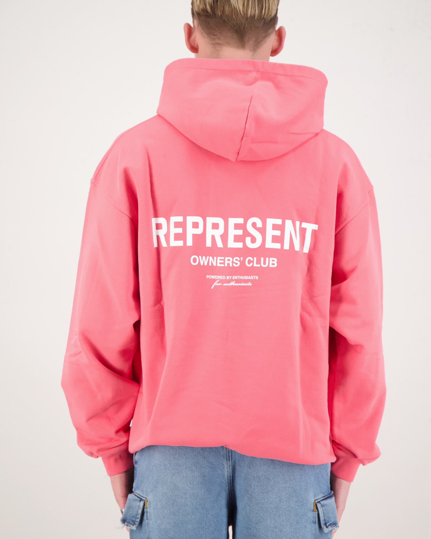 Represent Owners Club Hoodie Roze - Beachim