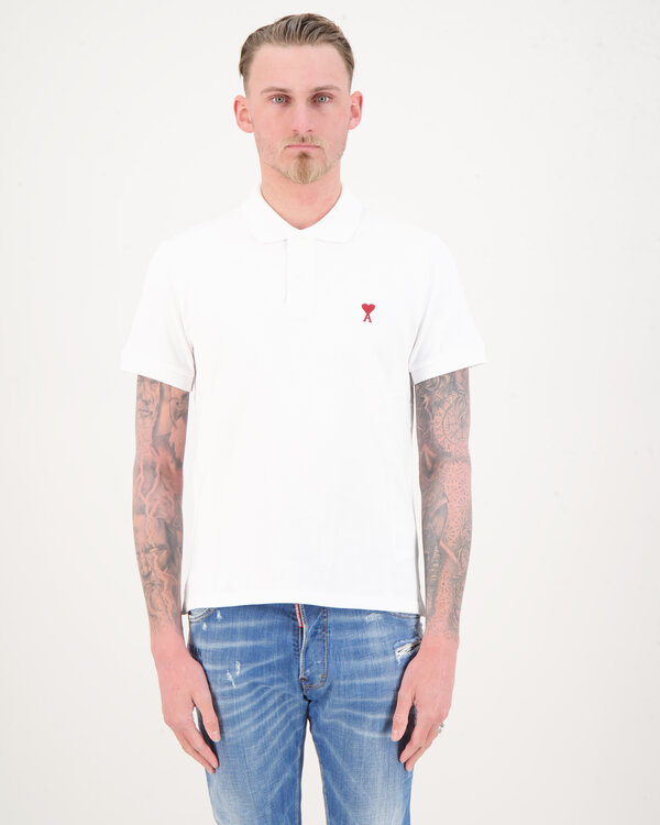 De Coeur Polo Shirt White