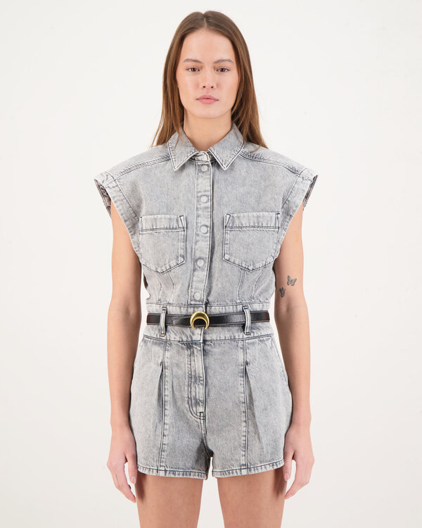 Bailee Playsuit Grey