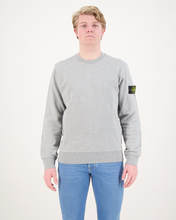 Grijze stone island trui hotsell