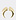 Regenerated Tin Moon Stud Ear Goud