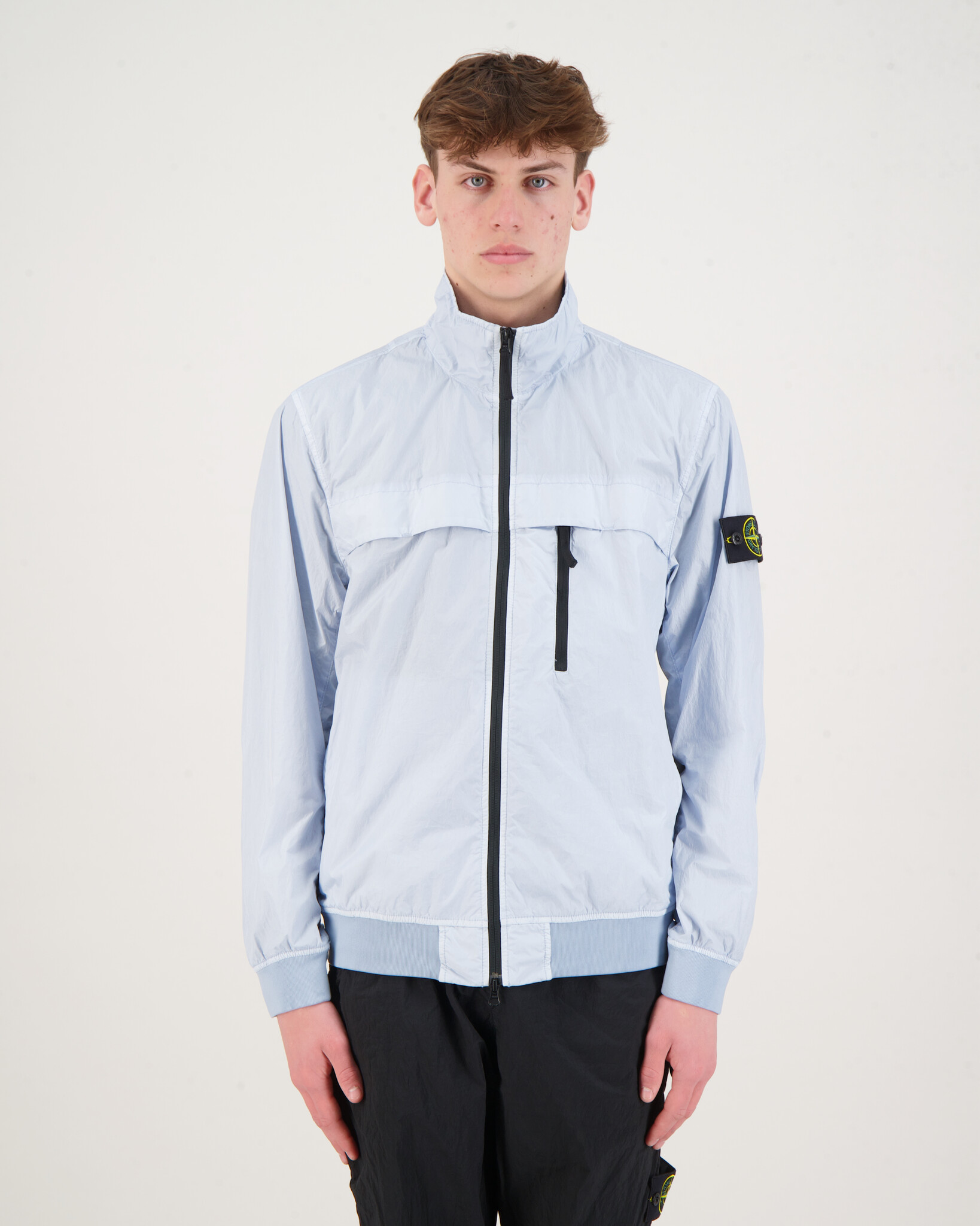 Stone island sky blue jacket hotsell