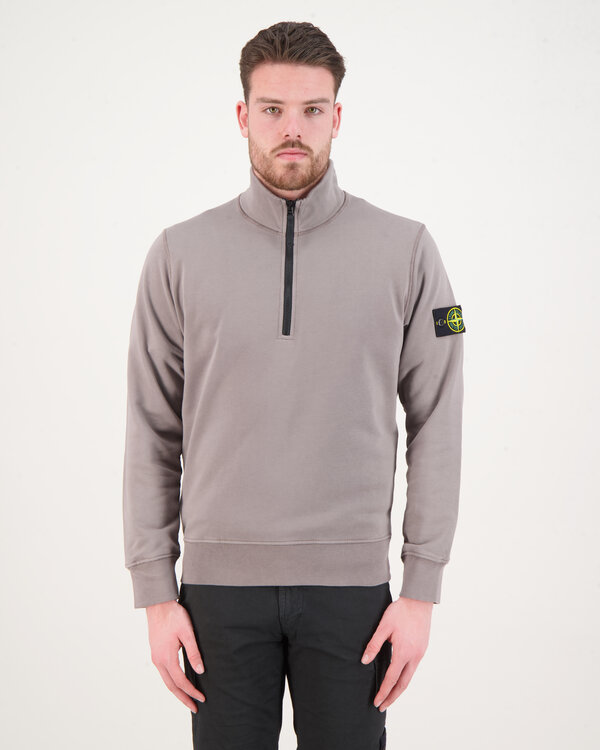 61951 Felpa Half Zip Sweater Grau