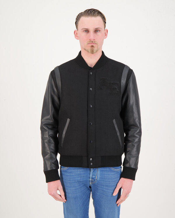 Gene Varsity Jacket Black