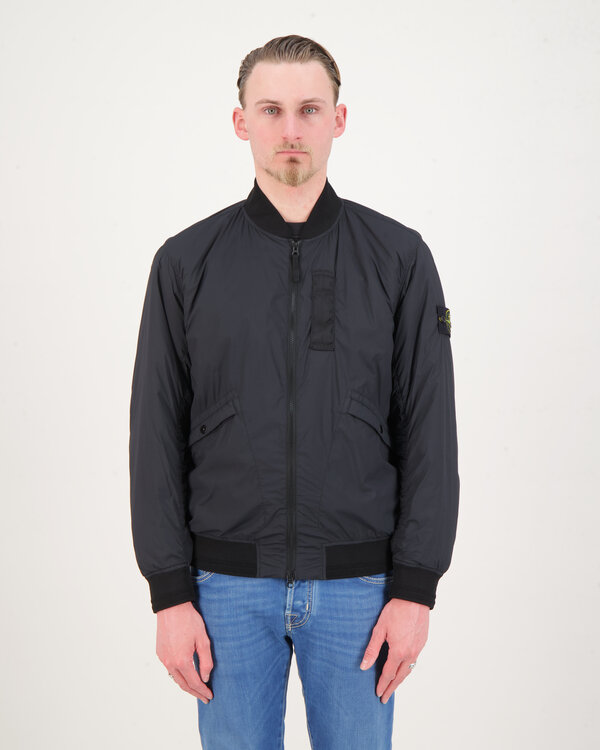 40525 Skin Touch Nylon Jacket Zwart