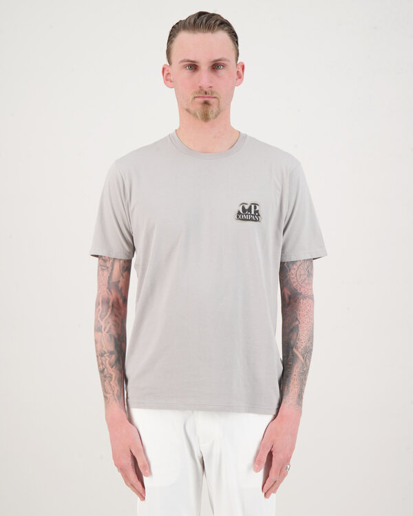 24/1 Jersey Logo T-shirt Grey