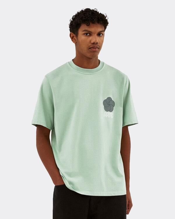 Teo Circle Flower T-shirt green